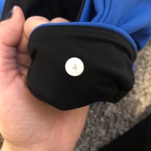 Crop lululemon reversible leggings